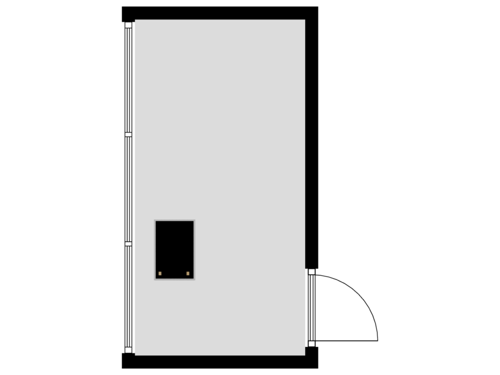 Bekijk plattegrond van Berging van Nicolaas Anslijnstraat 148