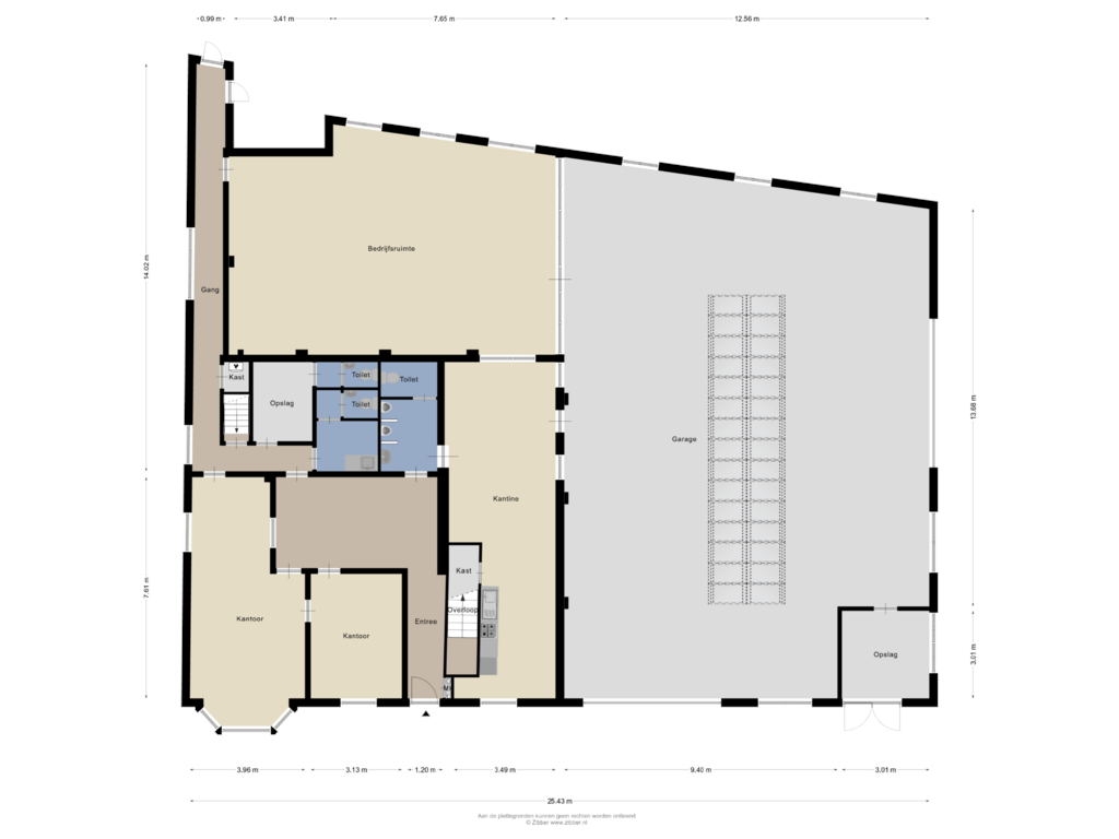 Bekijk plattegrond van Begane grond van Haerstraat 1-A