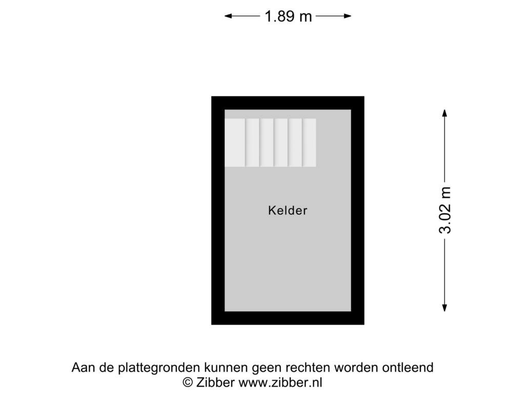 Bekijk plattegrond van Kelder van Notweg 18