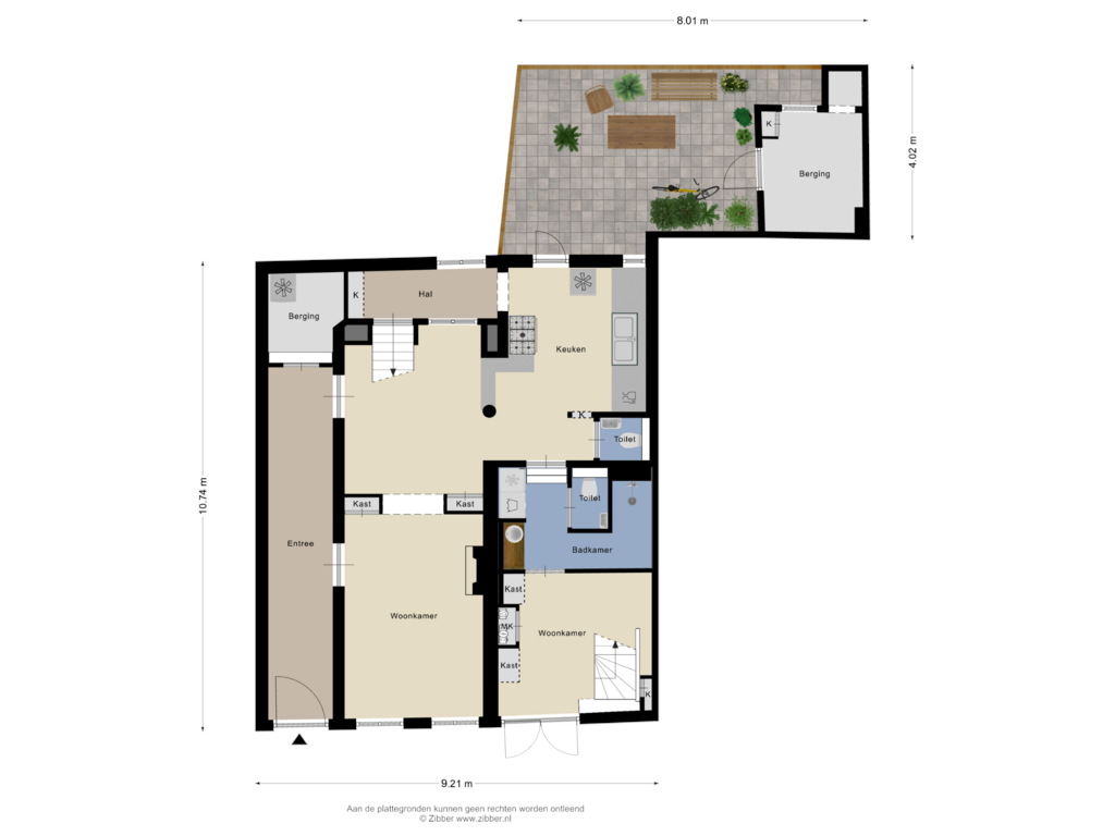 Bekijk plattegrond van Begane Grond_Tuin van Kerkstraat 1