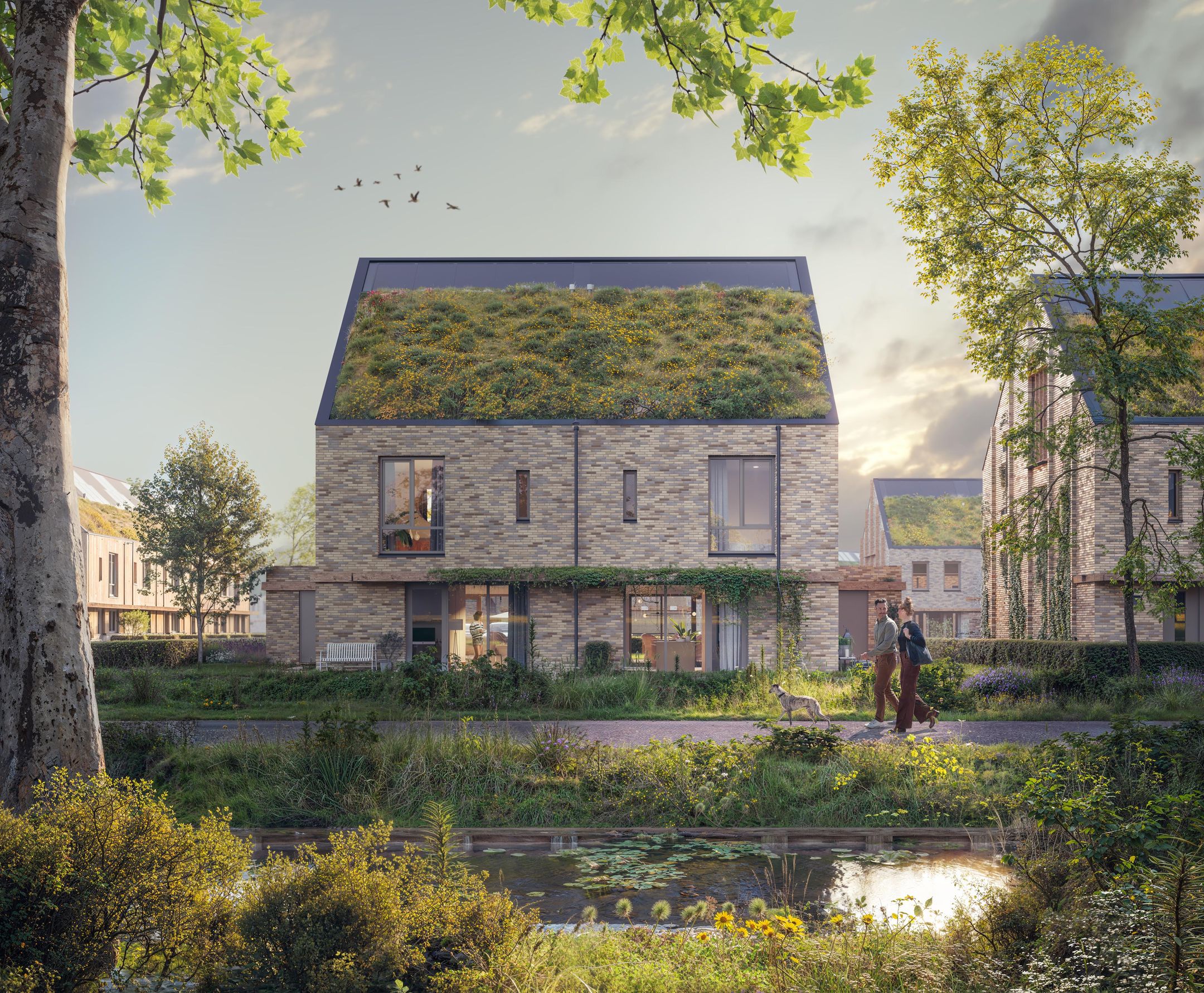 Twee-onder-een-kapwoningen type XL (Bouwnr. 34)  