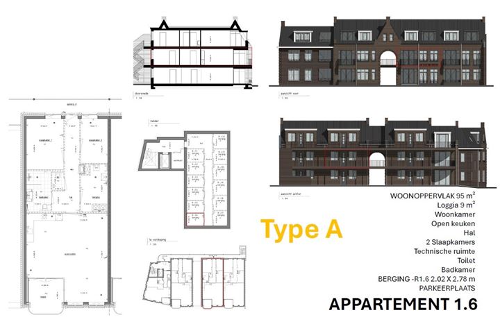 Bekijk foto 1 van Appartement (Bouwnr. app 1.6)