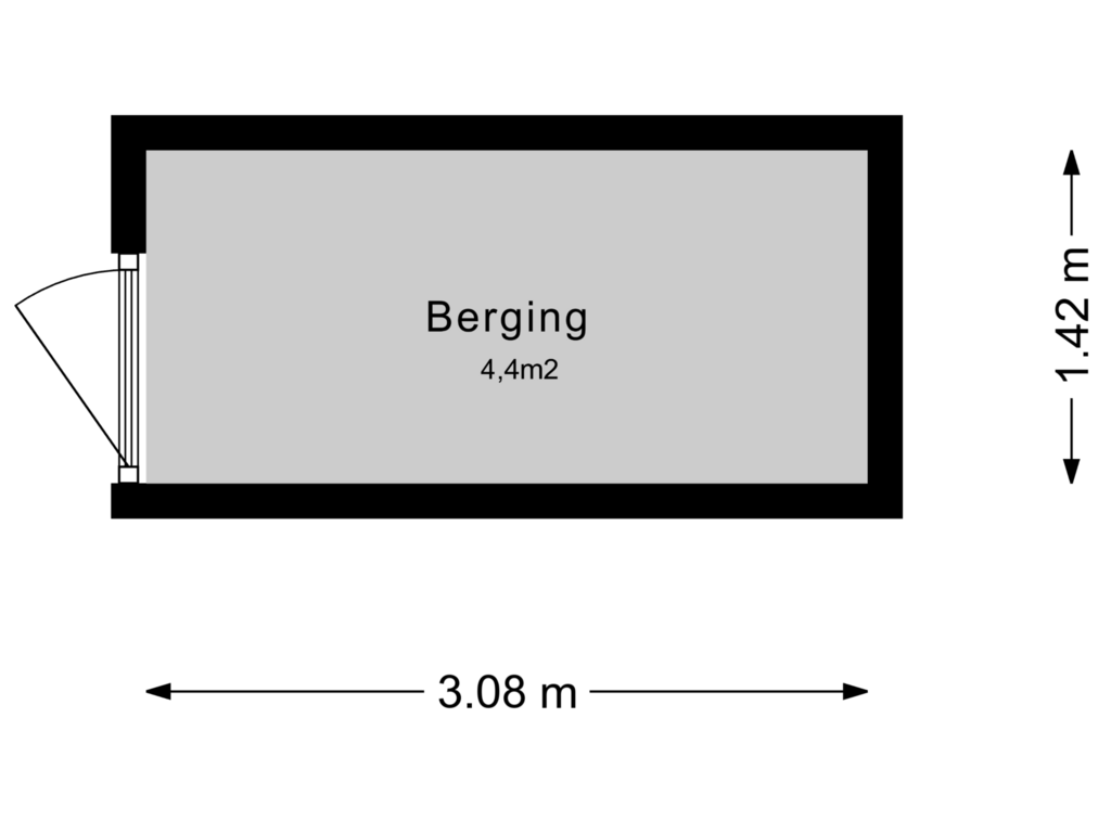 Bekijk plattegrond van Berging van Citadel 26