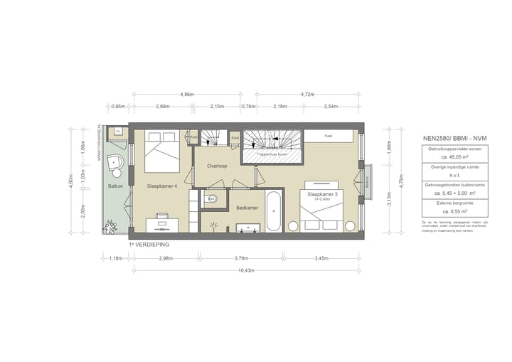 Foto 34 van Cornelis Anthoniszstraat 64-H