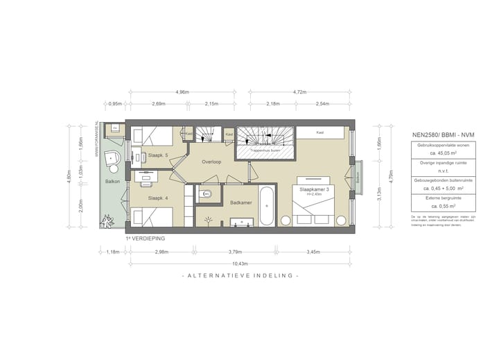 Foto 35 van Cornelis Anthoniszstraat 64-H