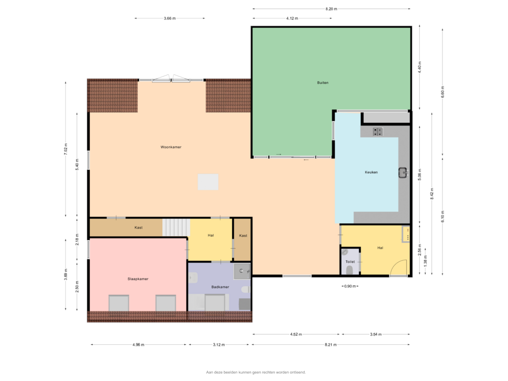 Bekijk plattegrond van Appartement van Veldregel 21