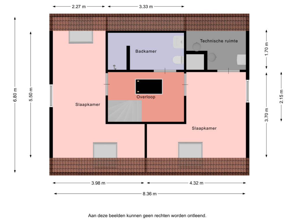 Bekijk plattegrond van Appertement verdieping van Veldregel 21