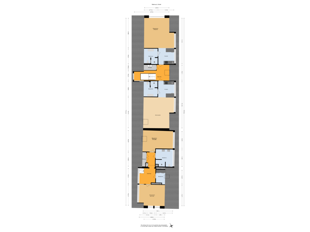 Bekijk plattegrond van 1e Verdieping van Rijperweg 6