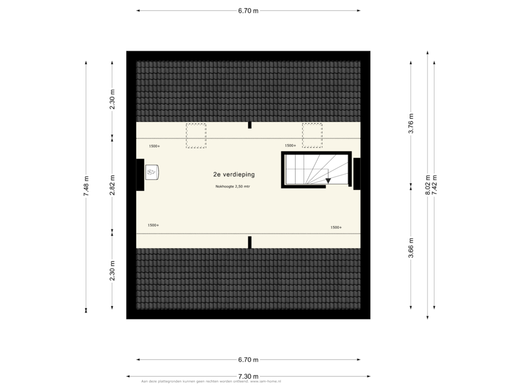 Bekijk plattegrond van 2e Verdieping van Plonderijen 27