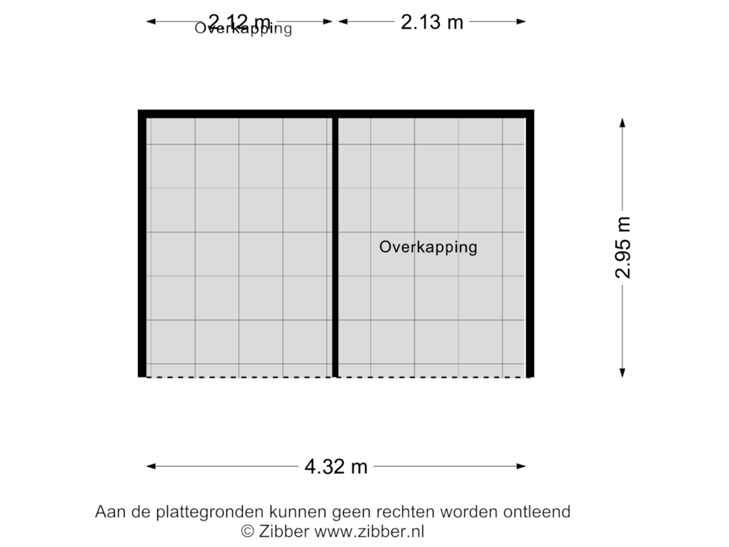 Bekijk plattegrond van Overkapping van Zeddamseweg 10