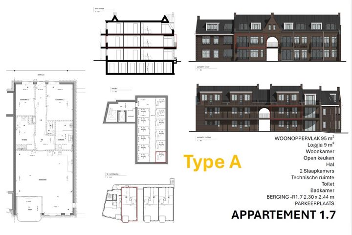 Bekijk foto 1 van Appartement (Bouwnr. app 1.7)