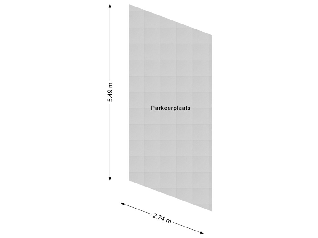 View floorplan of Parkeerplaats of Zuiderzee op Zuid 105