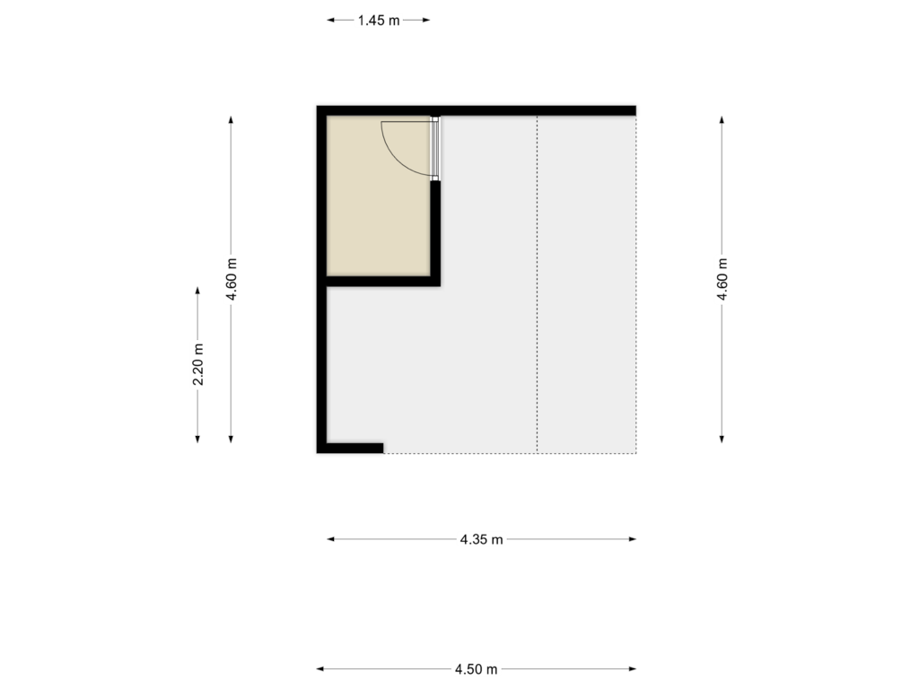 Bekijk plattegrond van BERGING van Karel Doormanstraat 8