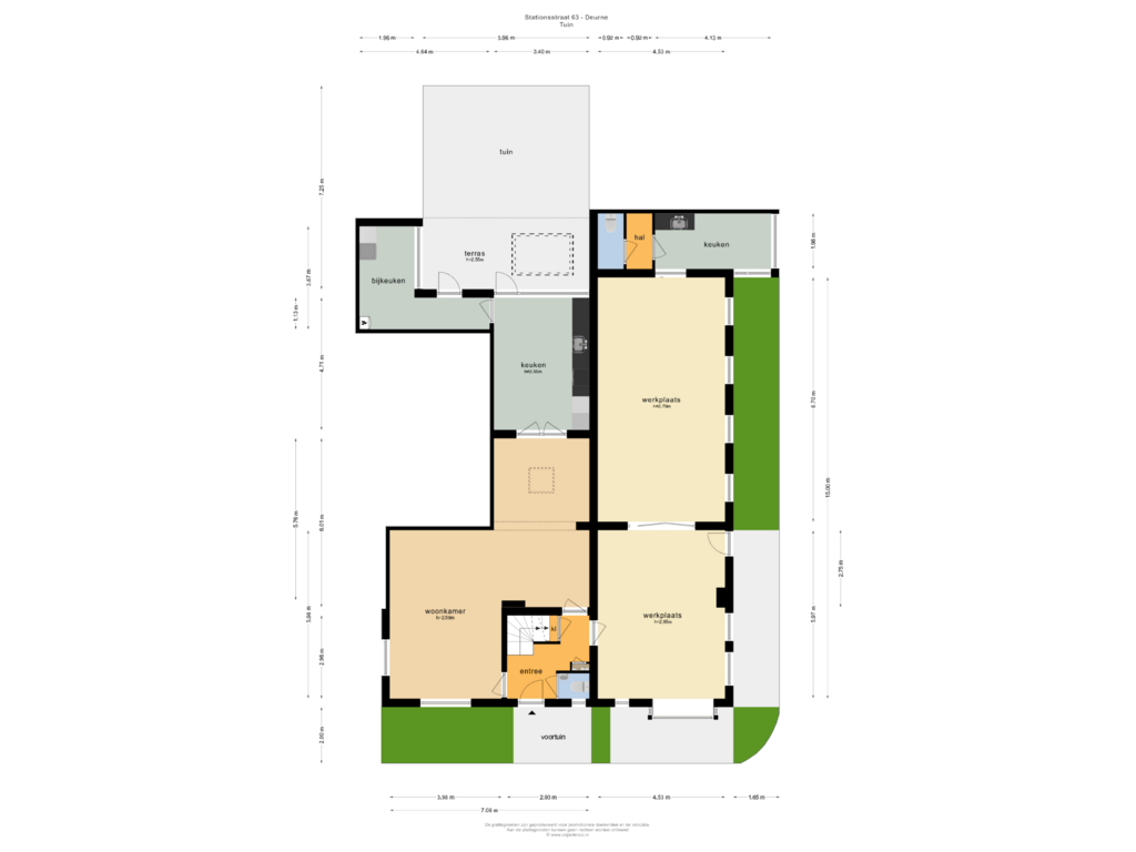 Bekijk plattegrond van TUIN van Stationsstraat 63