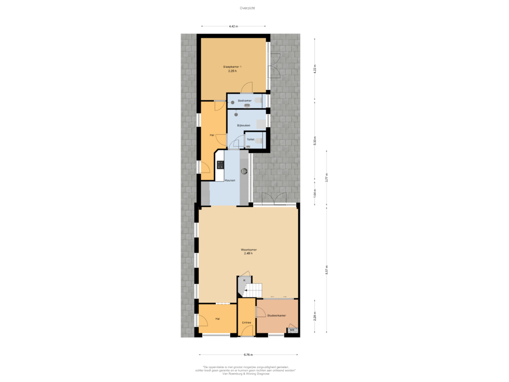 Bekijk plattegrond van Overzicht van Sloterweg 1201