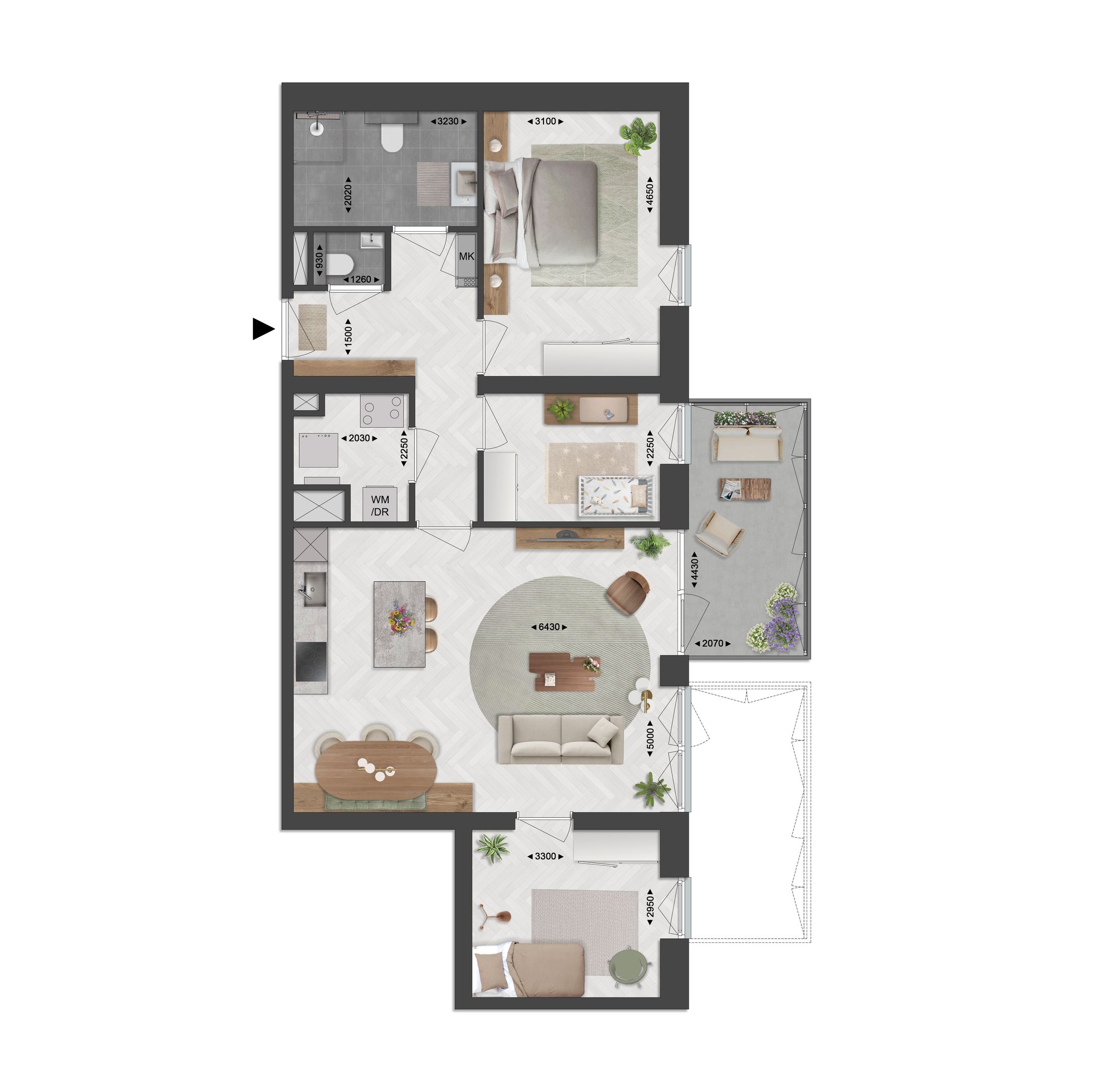 Appartement 73 (Bouwnr. 65), Deurne, 5751CN, Noord-Brabant, Nederland  