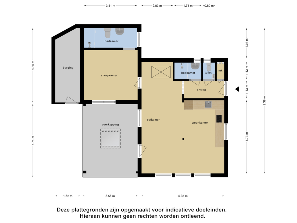 Bekijk plattegrond van Begane Grond van Kleine Horizon 113