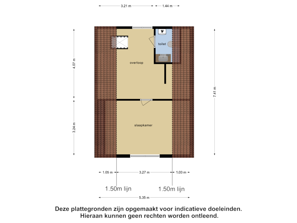 Bekijk plattegrond van Eerste Verdieping van Kleine Horizon 113