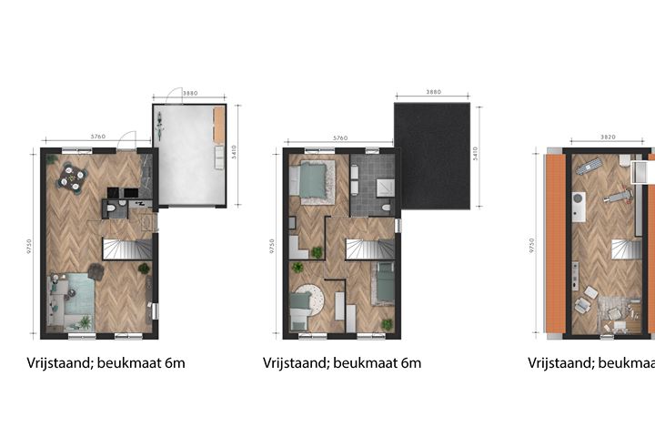 Bekijk foto 3 van Geschakelde vrijstaande woning (Bouwnr. 50)