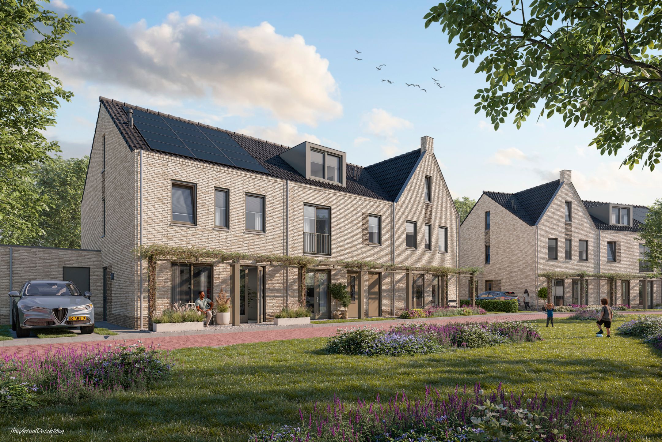 Eengezinswoning XL Hoek type E3 en E4 (Bouwnr. 64), Brielle, 3232LA, Zuid-Holland, Nederland  