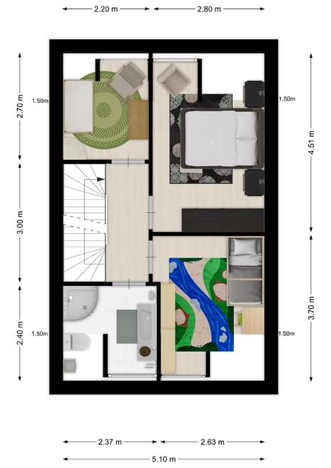 Foto 4 van Nieuwbouw 5 woningen Kadedijk 78 A-E Fijnaart