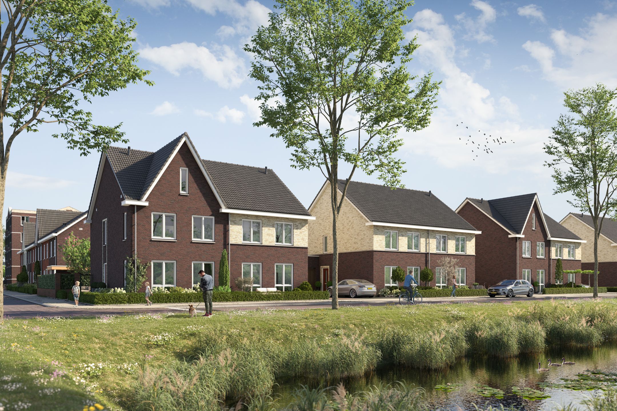 6 2^1 kapwoningen (Bouwnr. 40)