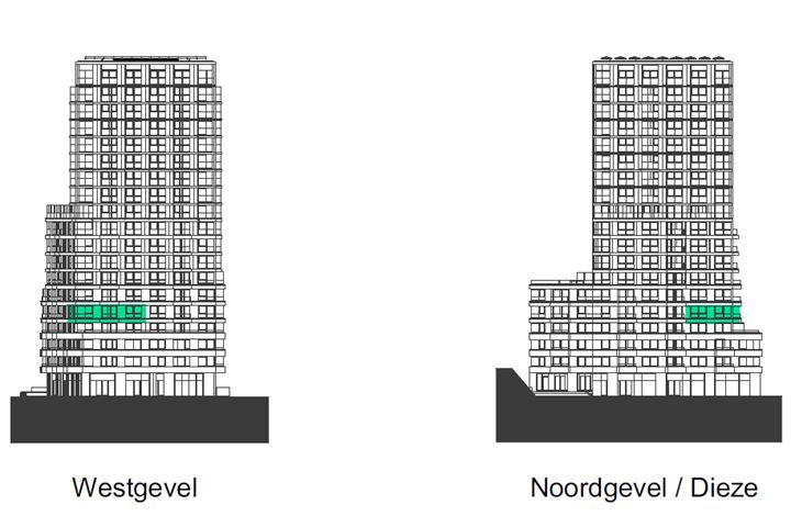 Bekijk foto 3 van 3-kamer appartement (Bouwnr. 435)