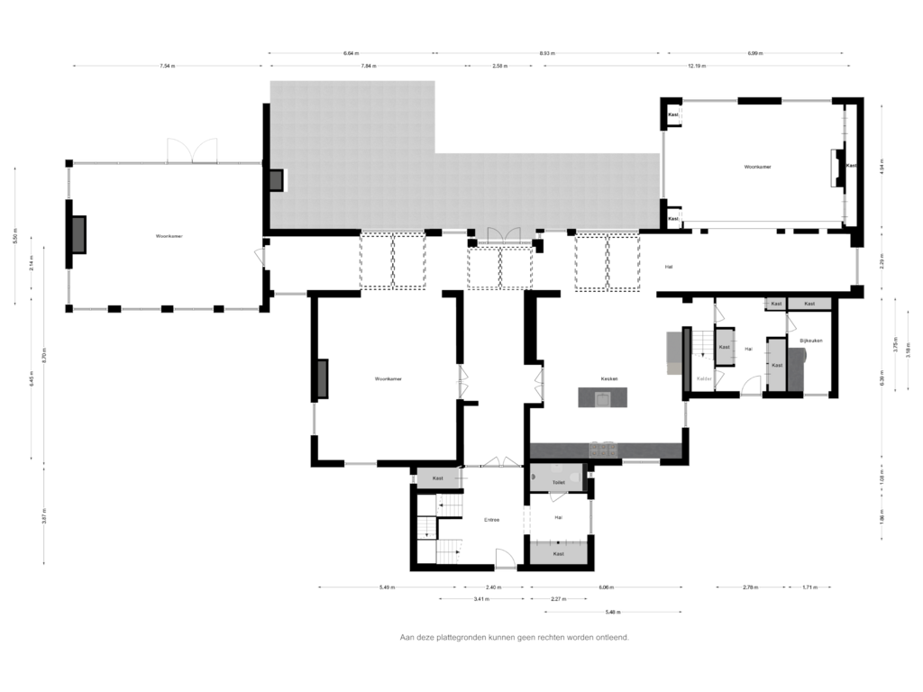 Bekijk plattegrond van Begane grond van Lissevenlaan 29