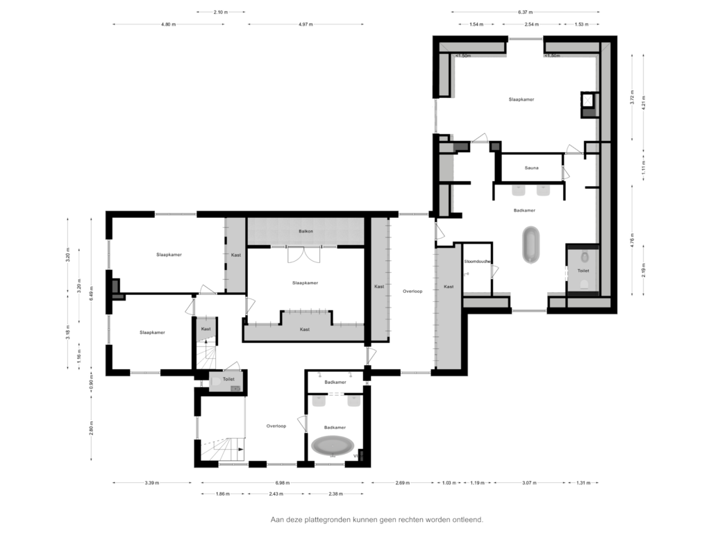 Bekijk plattegrond van Eerste verdieping van Lissevenlaan 29