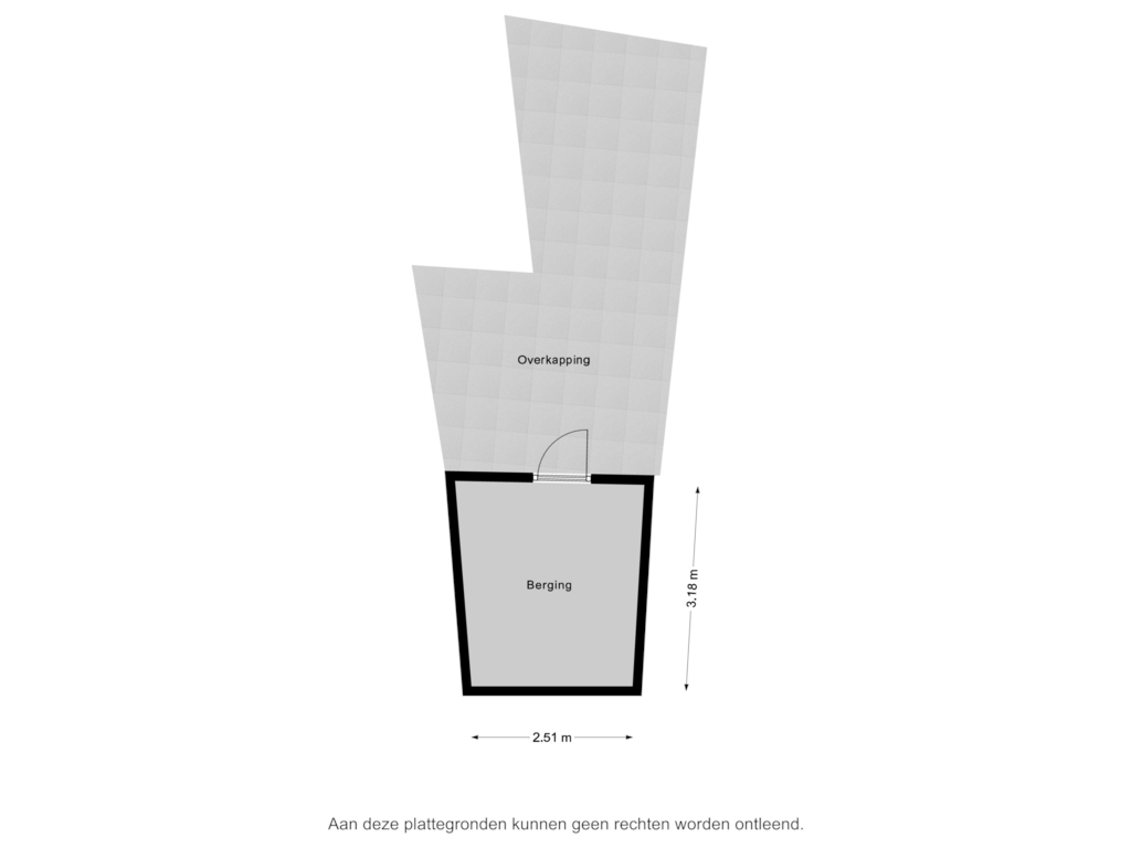 Bekijk plattegrond van Berging van Lissevenlaan 29