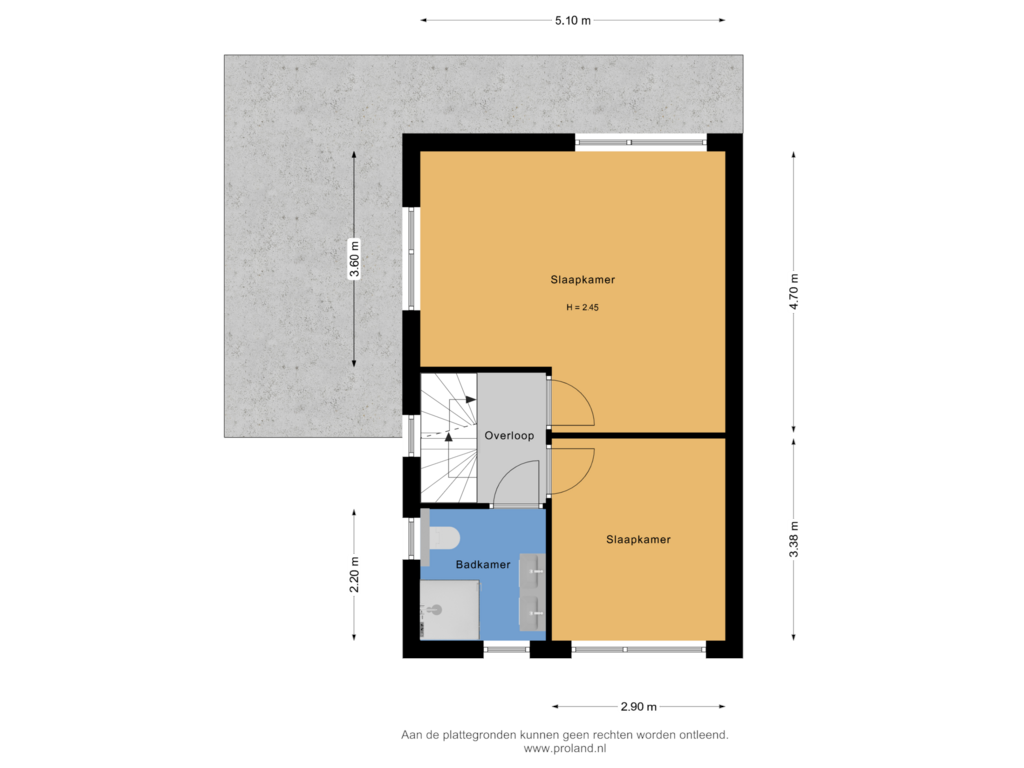 Bekijk plattegrond van 1e Verdieping van Helmkruid 6