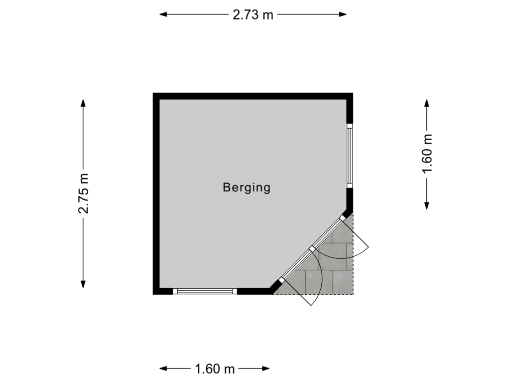 Bekijk plattegrond van Berging van Helmkruid 6