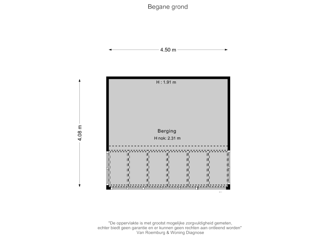 Bekijk plattegrond van Berging van Schapendrift 63