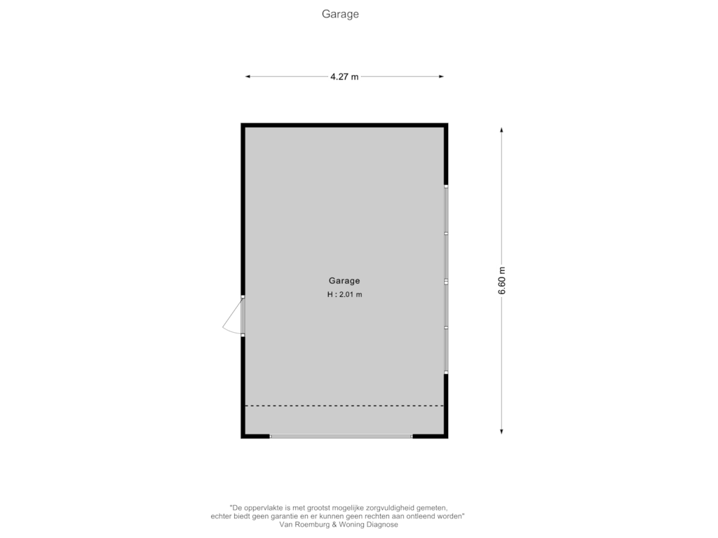 Bekijk plattegrond van Garage bg van Schapendrift 63