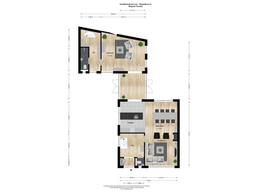 Bekijk plattegrond van Begane Grond van Gasthuisstraat 131