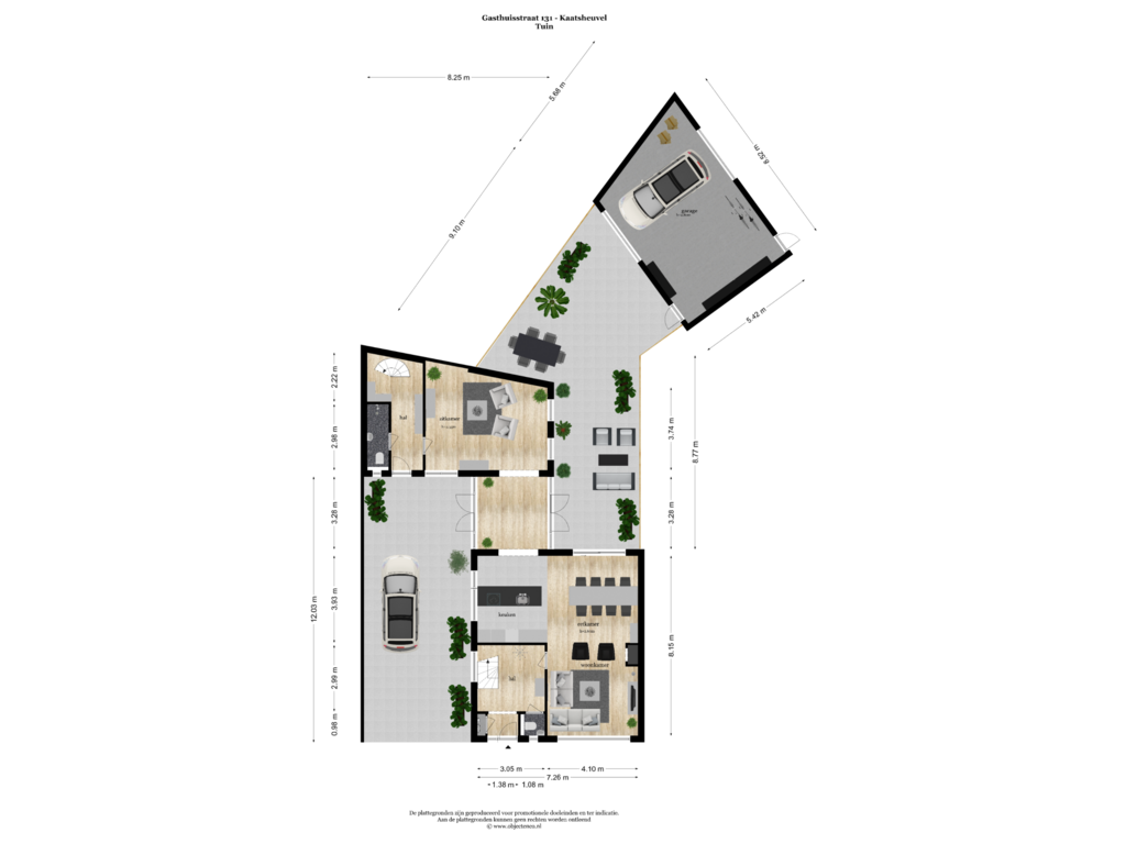 Bekijk plattegrond van Tuin van Gasthuisstraat 131