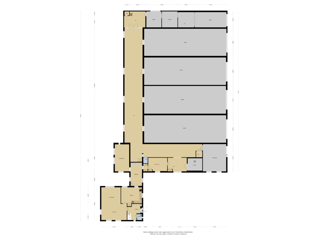 Bekijk plattegrond van Begane Grond van Boxmeerseweg 29