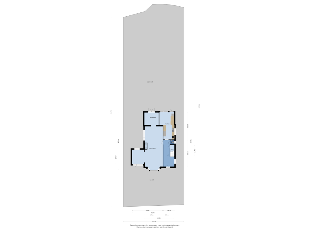 View floorplan of overzicht woning of Frisolaan 10