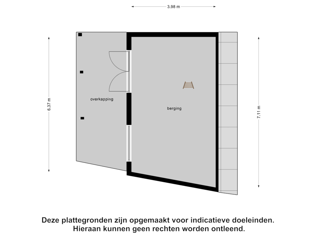 View floorplan of Berging of Ring 12