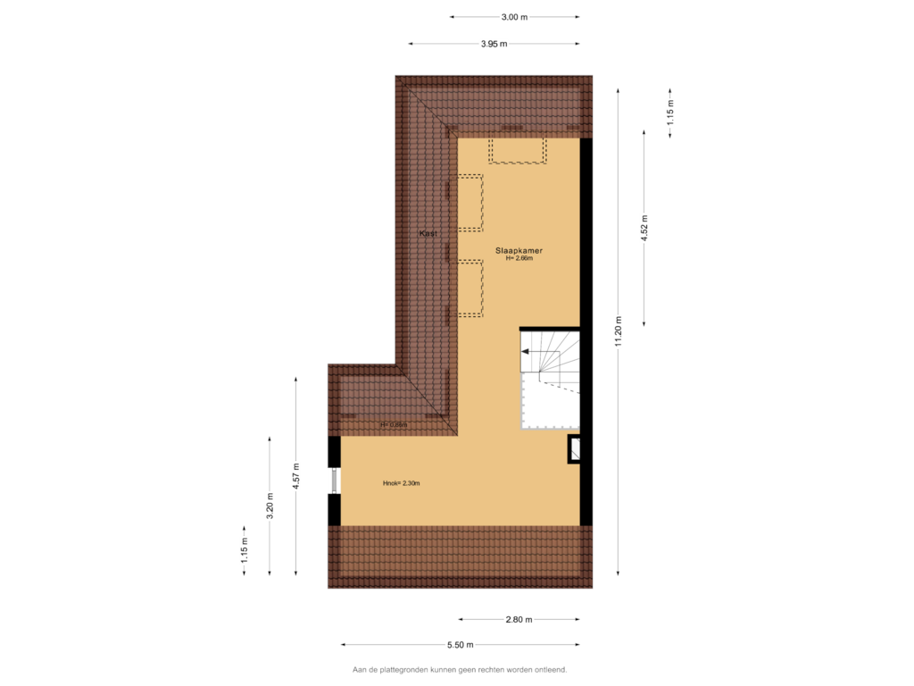 Bekijk plattegrond van 2e Verdieping van Wieksloterweg WZ 37-D