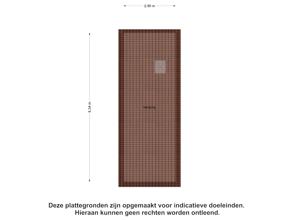 Bekijk plattegrond van Zolder van Vlagberg 32