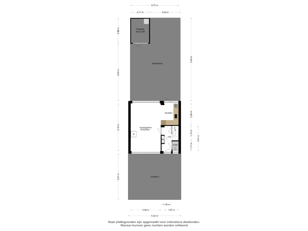 Bekijk plattegrond van Begane grond van Venkelstraat 56