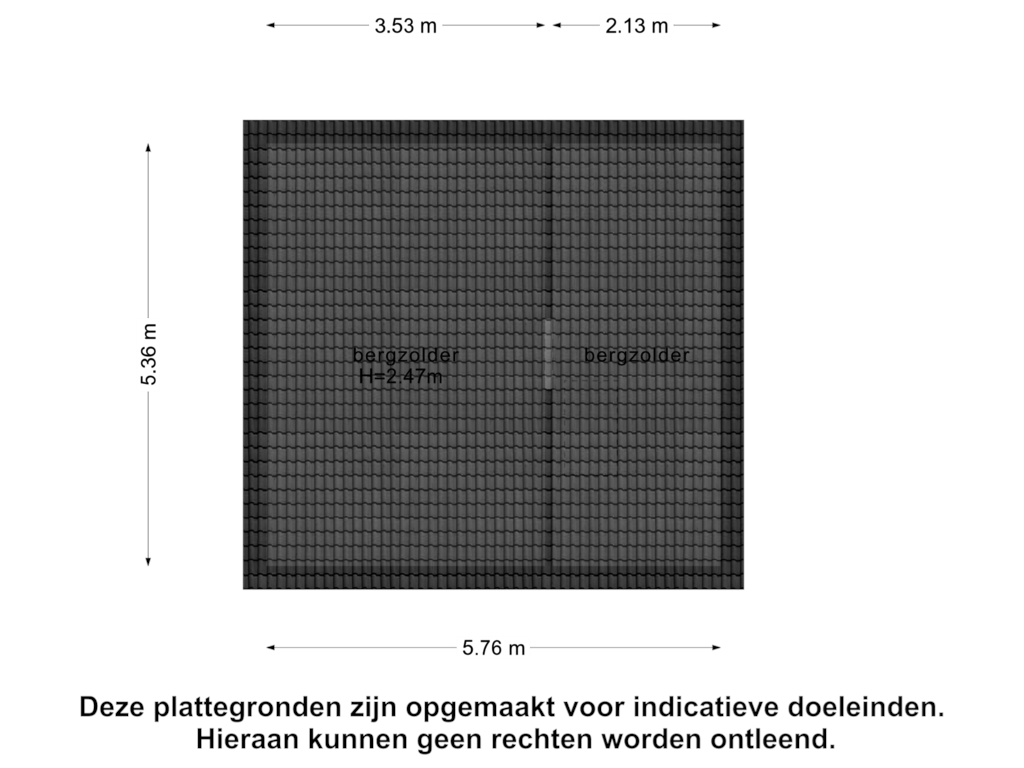 Bekijk plattegrond van 2e verdieping van Venkelstraat 56