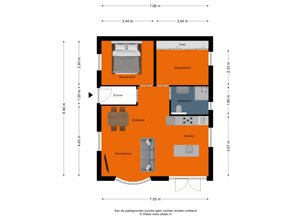 Bekijk plattegrond van Begane Grond van Potdijk 8-S153