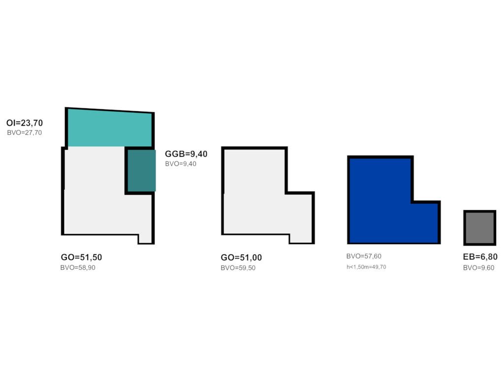 View floorplan of NEN of Zomerstraat 14