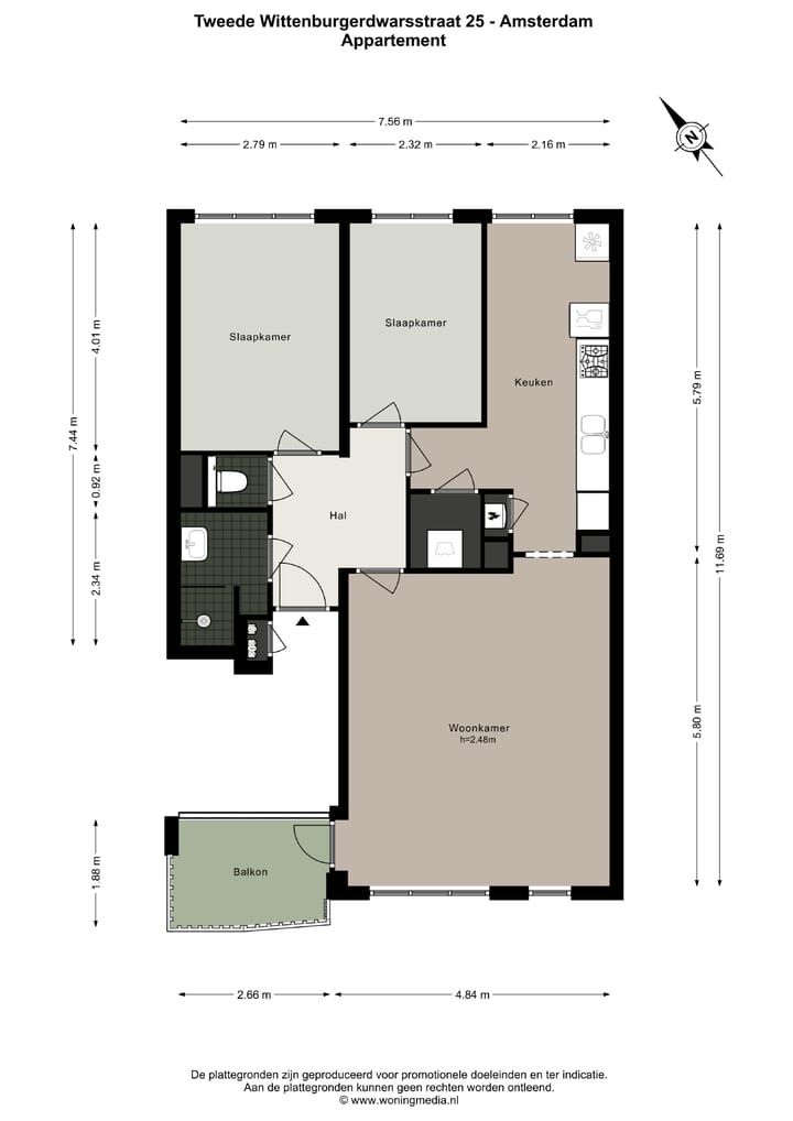 Foto 31 van Tweede Wittenburgerdwarsstraat 25