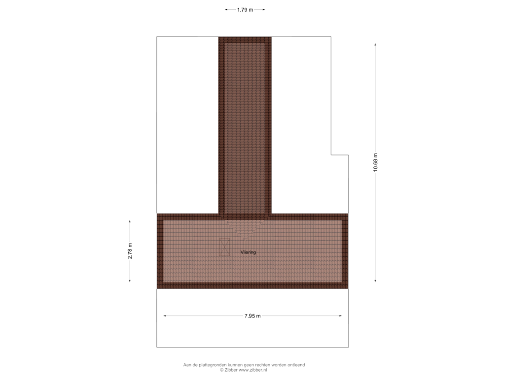 Bekijk plattegrond van Vliering van Peperstraat 22