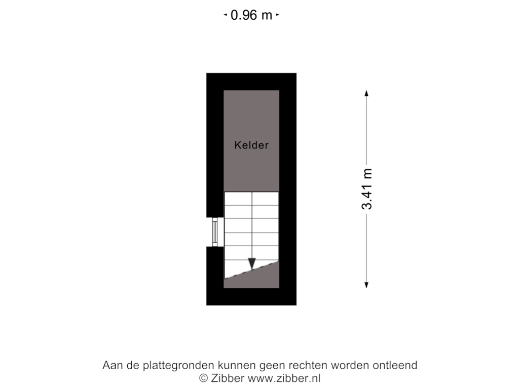 Bekijk plattegrond van Kelder van Dorpsstraat 19