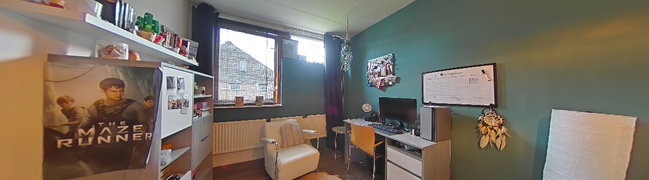 Bekijk 360° foto van Slaapkamer van Mansfeldstraat 29