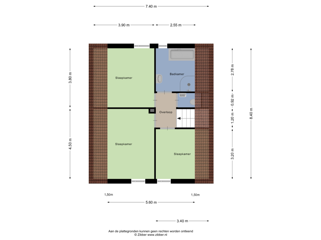 Bekijk plattegrond van Eerste Verdieping van De Spool 7